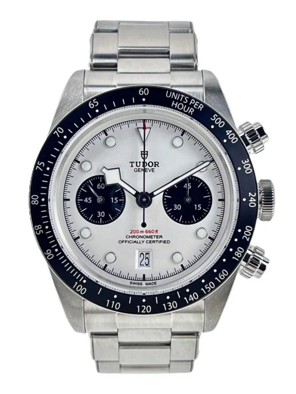 Tudor Chronograph Steel Panda 41mm Automatic Mens Watch 79360N